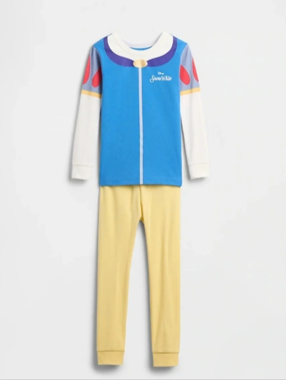NWT babyGap x Disney Snow White Organic Cotton Pajama Set 3T 5T Princess PJs NEW